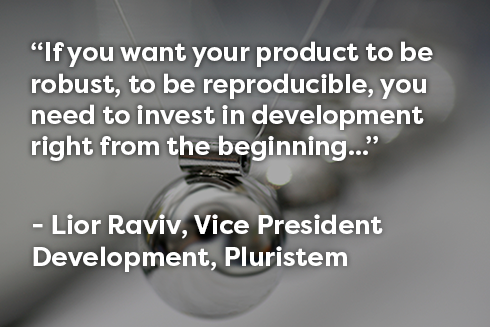 Cell therapy process development - an interview with Lior Raviv, Pluristem