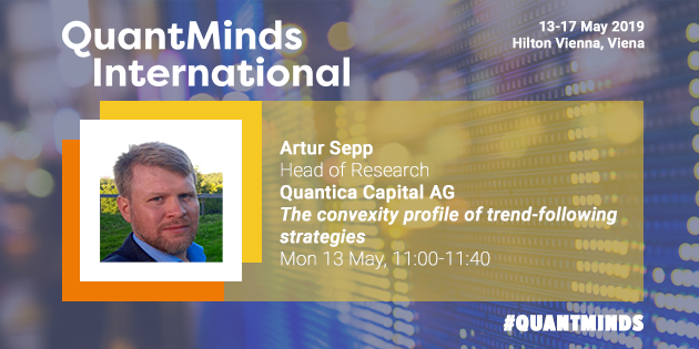 QuantMinds International 2019, Artur Sepp, Quantica Capital AG