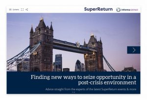 SuperReturn eMagazine: New ways to seize opportunity in a post-crisis environment