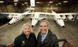 Spaceship2 Rutan Branson