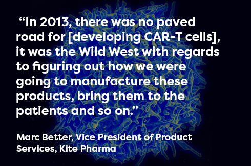 How Kite is taking CAR-T to market - an interview with Marc Better, Kite Pharma