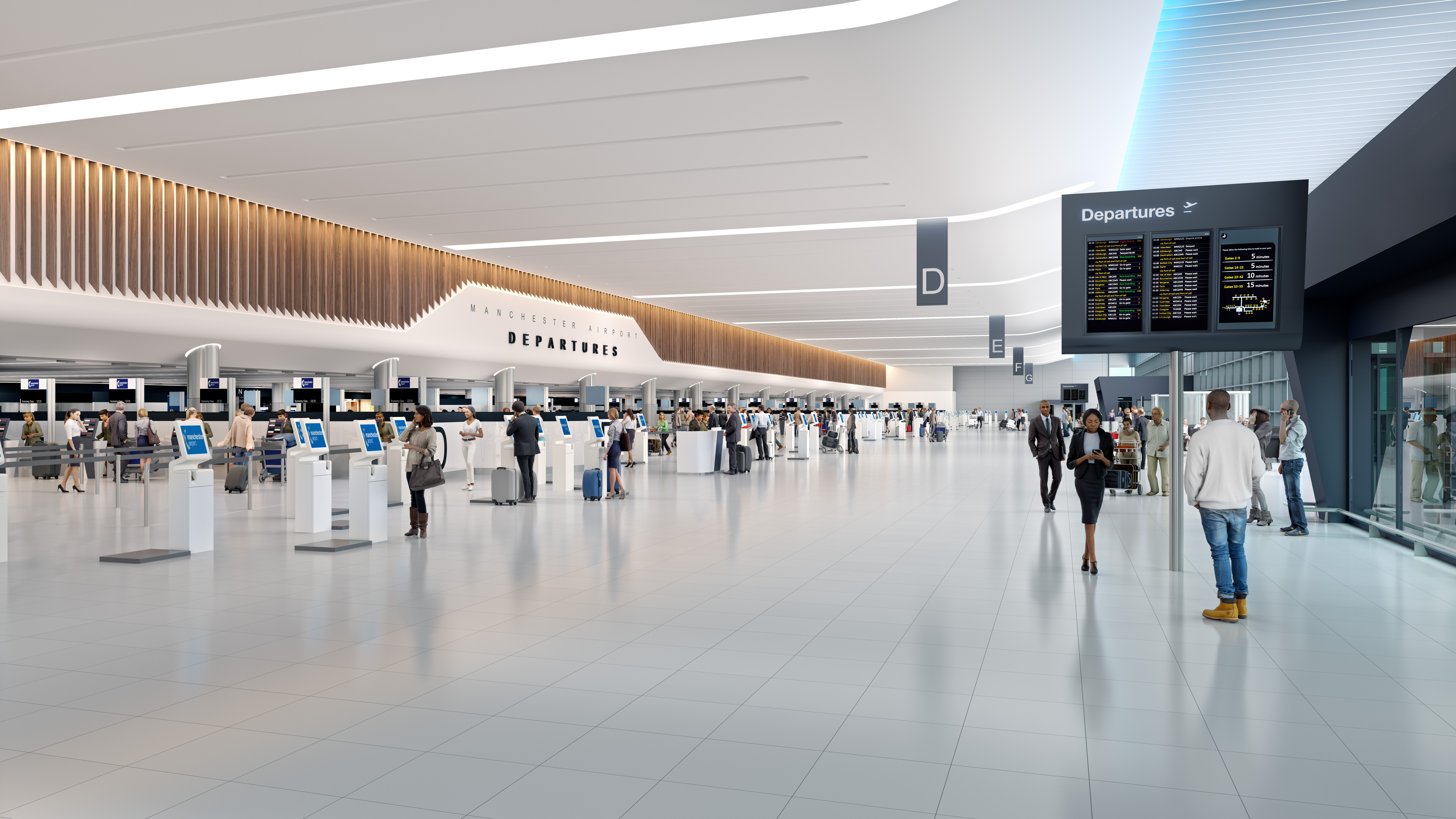Transforming Manchester Airport: Check in