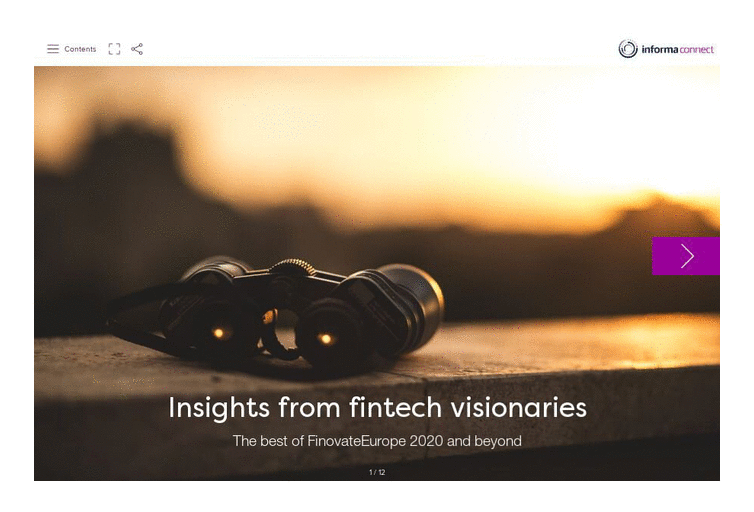 Insight from fintech visionaries March 2020