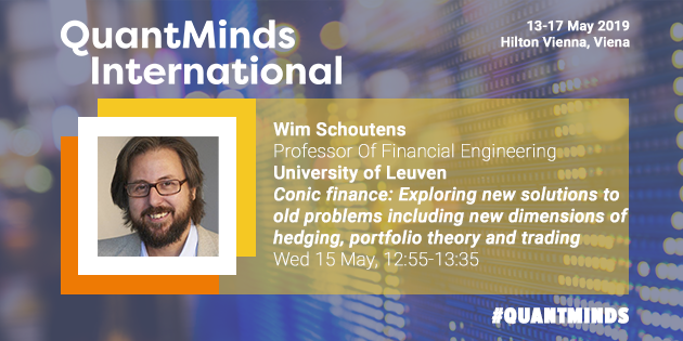 QuantMinds International 2019, Wim Schoutens, University of Leuven