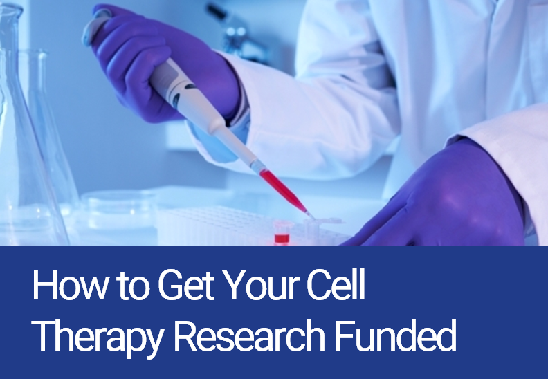 Cell therapy funding