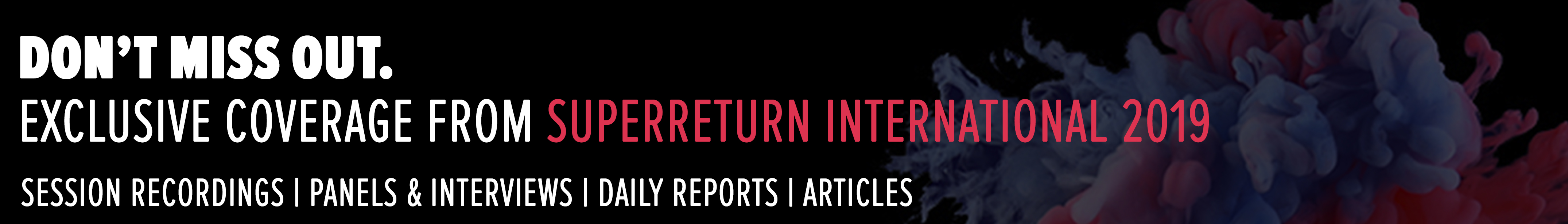 SuperReturn International catch up