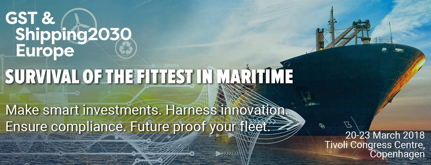 Join us at our next Green Ship Technology & Shipping2030 conference in Copenhagen.