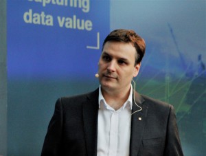 Matt Duke, VP Digital Platform, Maritime, Kongsberg Digital presenting at Shipping2030 Europe