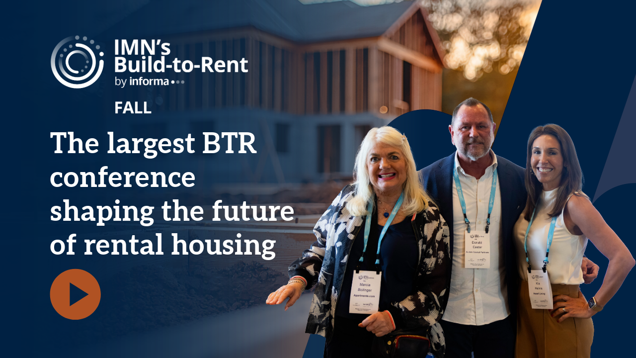 Build-to-Rent Fall 2026: The conversations shaping the future of BTR