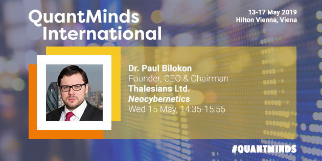 QuantMinds International 2019, Paul Bilokon, Thalesians